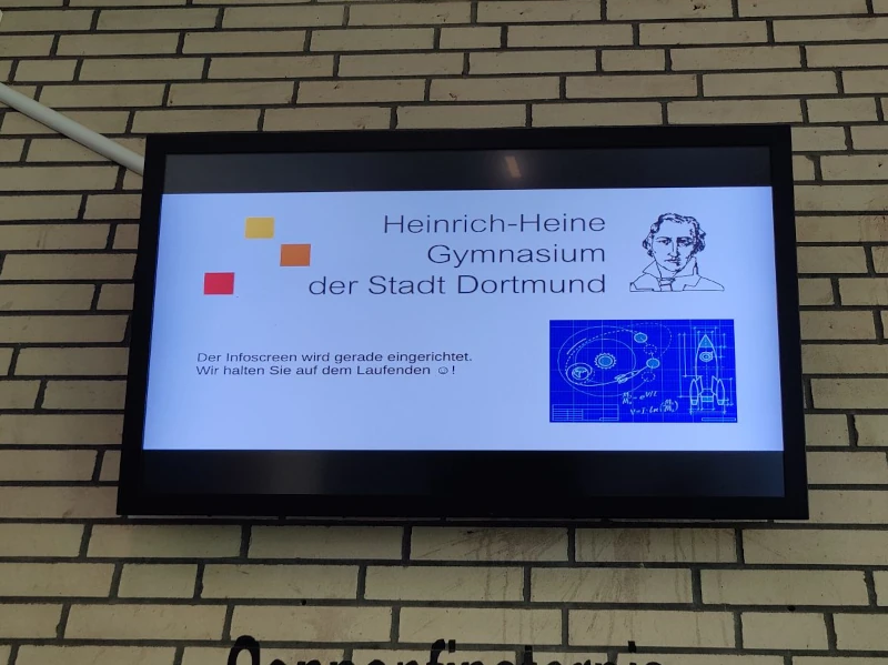 Neues App: Infoscreen-Verwaltung