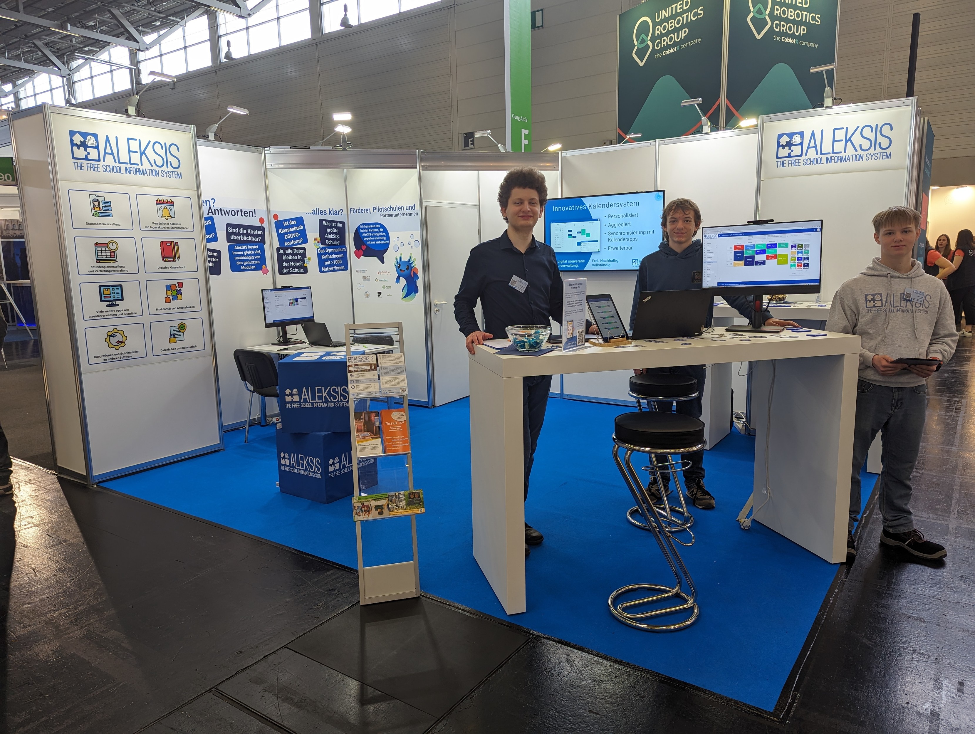 Dialog am Stand und breites Interesse